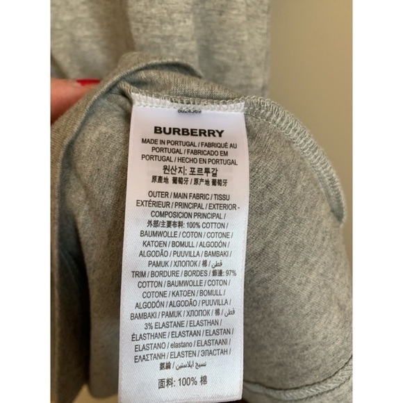 NWT BURBERRY Men’s Graphic T-Shirt - Picture 4 of 5
